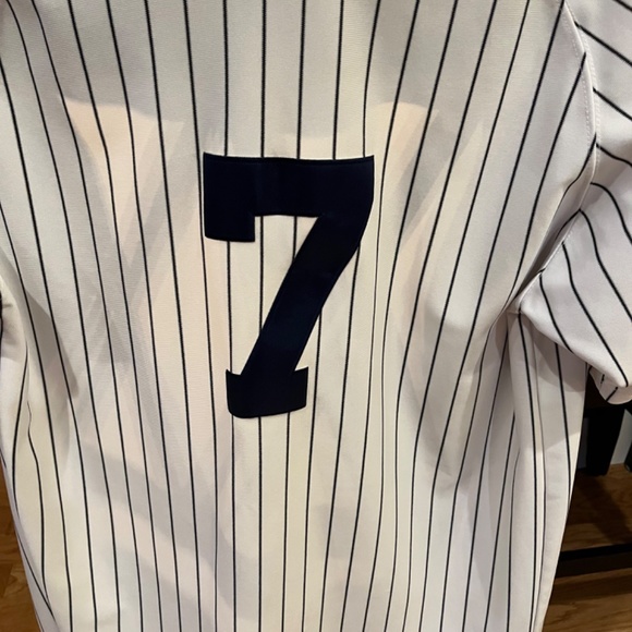 majestic 2009 inaugural new york yankees mantle jersey size 52 - Picture 5 of 7